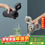 乐扣乐扣（LOCK&LOCK）憧憬弹跳保温杯316不锈钢保温保冷男女学生随手水杯子450ML灰色