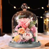 JoyFlower永生花礼盒玫瑰花三八妇女神节生日礼物结婚纪念实用送女朋友妈妈