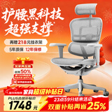 Ergonor保友金豪b雄鹰 人体工学椅 电脑椅 电竞椅办公椅子可躺老板椅 【金豪b雄鹰X】银白网