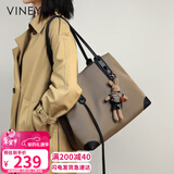 viney包包女包帆布托特包大容量品牌单肩大包送生日情人节礼物女朋友
