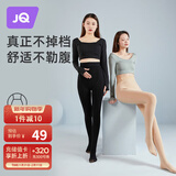 婧麒（JOYNCLEON）孕妇装冬款加绒加厚孕妇打底裤袜裤外穿连裤袜均码 黑色 Jyw83211