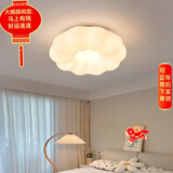 大观园（DGY）新款极简卧室吸顶灯温馨儿童公主房南瓜灯创意餐厅灯中山灯具O357 9936-40cm-无极调光