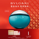 宝格丽（BVLGARI）【专属定制】碧蓝淡香氛100ml海洋调男士香水礼盒新年生日礼物