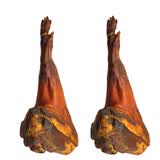 稀壤恩施土家烟熏腊猪蹄子农家猪土猪前腿腊肉火腿净重1.5kg1只装 3斤一只