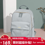 高尔夫（GOLF）双肩包女休闲背包书包14/15英寸电脑包旅行出差包袋情人节礼物