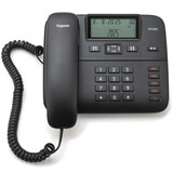 集怡嘉原西门子电话机座机DA260  办公家用 来电显示 双接口  免提通话 DA260钢琴黑