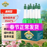 德沃多植物营养液绿萝通用型土水培盆栽多肉发财树富贵竹养花卉生根液肥 营养液1盒（6支）