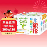 象形有图识字卡片.2（盒装）有声识字卡片0-6岁幼儿园早教认知卡片看图识字宝宝学前幼小衔接启蒙 儿童年货节送礼