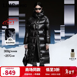 金羽杰明星同款冬季90鸭绒加厚保暖泡芙羽绒服女士长款面包服Y23806208Y