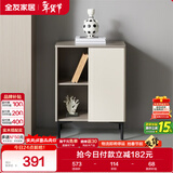 全友家居 电视柜附柜卧室床头储物小柜子客厅沙发边置物柜家具矮柜