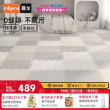 曼龙宝宝爬行垫加厚家用婴儿童地垫拼接垫客厅xpe泡沫爬爬垫 9片装