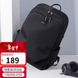 高尔夫GOLF双肩包男士大容量背包男15.6英寸电脑包大学生书包休闲潮流商务通勤出差旅行包女5I788457J黑色