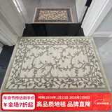 致尚美学欧美式加厚加密地垫 入户门垫脚垫厨房长条垫 卫生间吸水防滑垫 棉麻底-加厚高密【驼色】 60cm*90cm