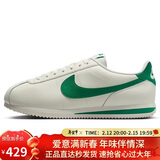 耐克NIKE运动休闲鞋男子板鞋复刻CORTEZ运动鞋DM4044-104白绿43