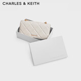 CHARLES&KEITH质感菱格链条小方包钱包斜挎包包女包生日女神节礼物CK6-10680924