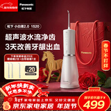 松下（Panasonic）小白塔2.0冲牙器成人超声波洁牙器牙齿冲洗器洗牙器水牙线牙结石情人节礼物新年会生日礼品EW1520