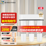 道尔顿（Doulton） 道尔顿净水器家用台下直饮机DIP301无废水不插电超滤机陶瓷滤芯可清洗厨下净饮机 白色