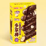 明治【超值5盒随心搭】冰淇淋雪糕冰激凌甜筒冰棒任选系列 多享棒|榛子巧克力味25g*6支