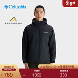 Columbia哥伦比亚户外男女金点热能保暖运动旅行徒步外套XE8964 010 黑色 L (180/100A)
