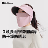 蕉下（beneunder）遮阳帽男防晒帽女磁吸防晒面罩全脸口罩太阳帽空顶帽敏感肌SS002