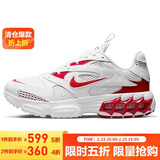 耐克NIKE女子 休闲鞋 透气 ZOOM AIR FIRE 运动鞋 CW3876-101白红38.5