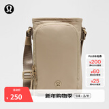 lululemon丨Water Bottle带前侧口袋斜挎水壶包 拒水 LU9BO7S 橡木棕 O/S