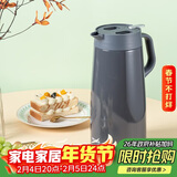 虎牌（TIGER）保温壶 304不锈钢时尚保温/保冷壶PWO-A20C-HD 深灰色 2L