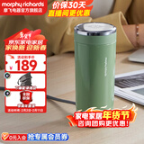 摩飞电器（Morphyrichards） 电水壶热水壶便携式烧水壶烧水杯保温随行旅行电热水杯 316不锈钢 MR6060 0.3L 清新绿