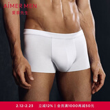 爱慕先生男士1号裤莫代尔净痕中腰平角NS23V81纯粹白175