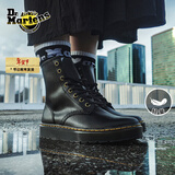 马丁博士（Dr.Martens）Zavala西部靴秋冬轻量黑色工装风马丁靴 黑色 36