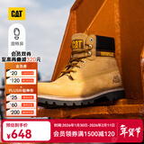 卡特（CAT）经典大黄靴马丁靴男鞋牛皮面固特异户外工装靴P725756P1EDC25 经典款 44