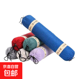 京东快递 多色棉麻艾草圆柱枕颈椎枕 助眠安神家用 实用 一个装活动1