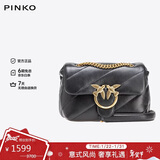 PINKO【限时折扣】女包羊皮燕子包泡芙枕头包飞鸟包单肩包斜挎包