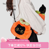 大英博物馆巴斯特包包女包柿柿如意毛绒单肩斜挎包情人节送女生礼物