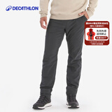 迪卡侬NH100男士冬季雪地徒步防泼水保暖长裤 深灰色 44