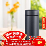 虎牌（TIGER）迷你口袋杯轻量便携双层真空保温保冷杯MMP-B20C-KC黑色200ml