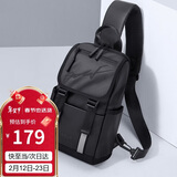 高尔夫（GOLF）胸包男士休闲斜挎包男女轻便单肩包手机ipad包防泼水骑行运动腰包