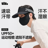 蕉下（beneunder）网球帽遮阳帽男士防晒帽子空顶帽运动吸汗全脸遮阳太阳帽DS015