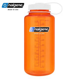乐基因美国运动水杯子泡茶水瓶 男女户外便携健身大容量防漏耐高温塑料 2020-3932橙色 1000ml