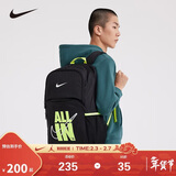 NIKE3BRAND 耐克大学生双肩背包中学生书包青少年电脑包大容量