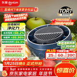 东菱（Donlim）转转果蔬清洗机食材净化机 洗菜机果蔬净化机 除菌去除农残 无线便携新年礼物DL-1326静谧蓝