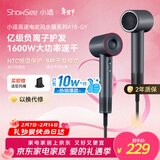 小适（showsee）11万转高速电吹风机家用风筒高浓度负离子护发速干降噪无刷电吹风送家人新年情人节礼物A18-GY 