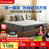 芝华仕5星床垫独立袋装弹簧静音家用乳胶席梦思软硬护脊厚垫明星垫D026 护脊版-老款24cm厚-1.8*2M 年前发货（地址详询客服）