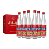 方庄北京二锅头白酒大曲清香型纯粮食酒口粮酒 中华老字号家乡酒 42度 500mL 6瓶