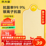 炊大皇小黄鸭联名款菜板 抗菌砧板 塑料案板切菜板双面砧板35*20.5*0.8
