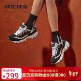 斯凯奇（Skechers）新年礼物女鞋冬季厚底老爹鞋百搭软底舒适外穿运动鞋11959