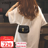 viney包包女包牛皮斜挎手机包洋气单肩链条包生日情人节礼物送女友老婆