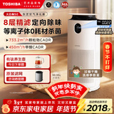 东芝（TOSHIBA）空气净化器SE大白梨PET除烟味除毛净化器大风量除尘净化器除螨除尘除过敏源消毒杀菌家用