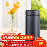 虎牌（TIGER）迷你口袋杯轻量便携双层真空保温保冷杯MMP-B20C-KC黑色200ml