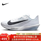 耐克NIKE男子跑步鞋 ZOOM RIVAL FLY 4运动鞋FV6040-102灰白/黑41